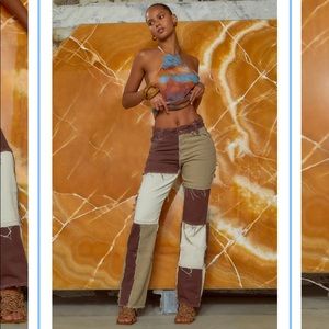 Jaded London Patchwork Jeans